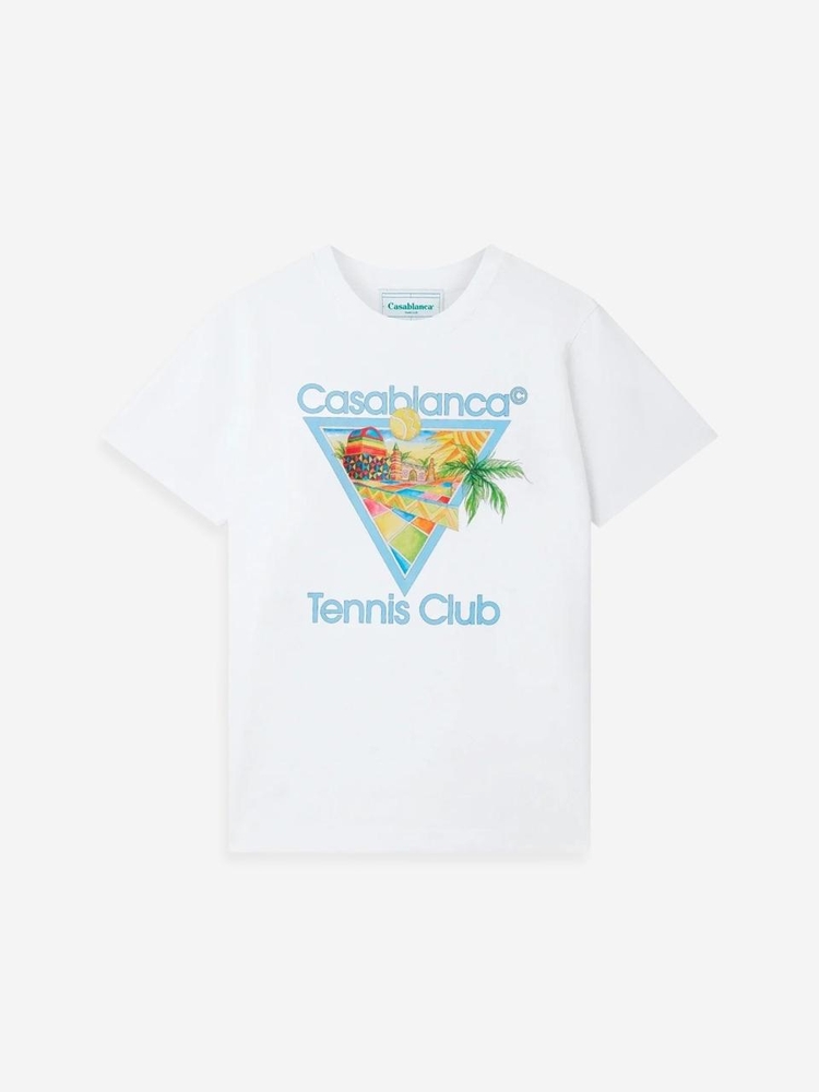 카사블랑카 FW24 Tennis Club T-shirt MS24-JTS-001 One Color