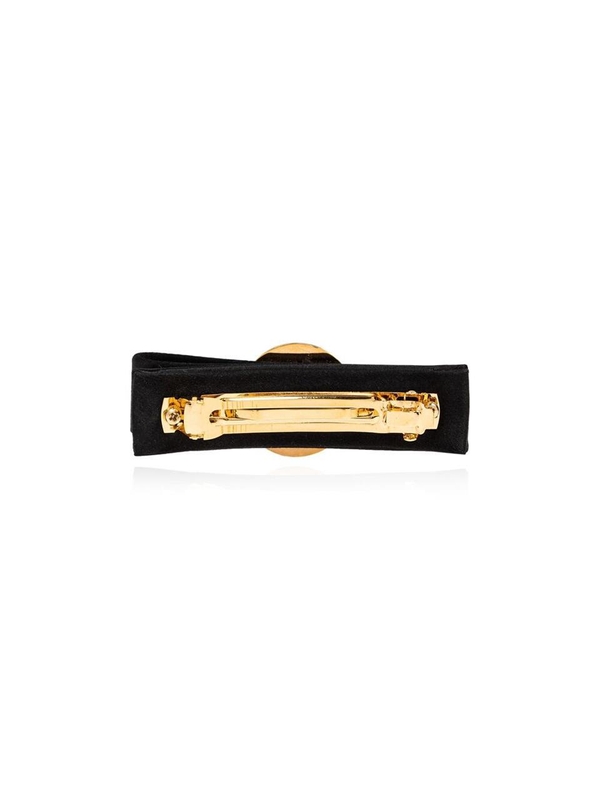 베르사체 SS25 Hair Accessory Versace 1A10920 1012256 1B00F BLACK/GOLD