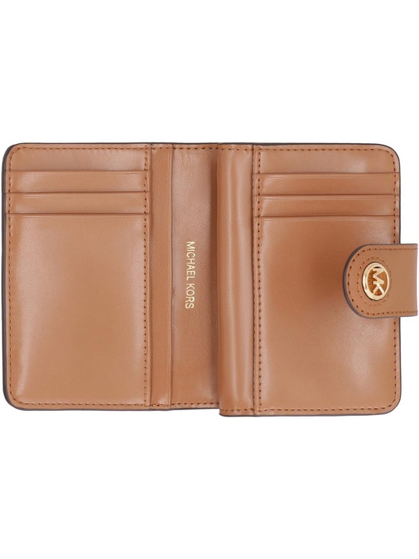 마이클코어스 FW24 Coated canvas wallet 32R4G0KF5B_149 Ivory