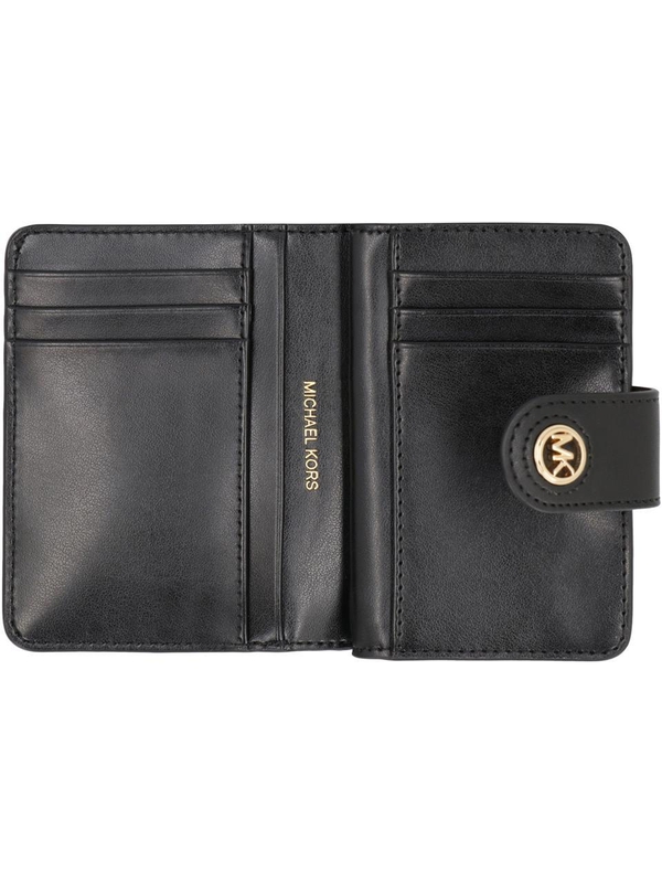 마이클코어스 FW24 Mercer Leather wallet 32H3G0KD5L_001 black