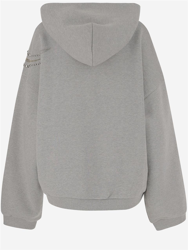 웰던 FW24 WE11 Done Sweaters Grey WDTJ324864UMG Grey