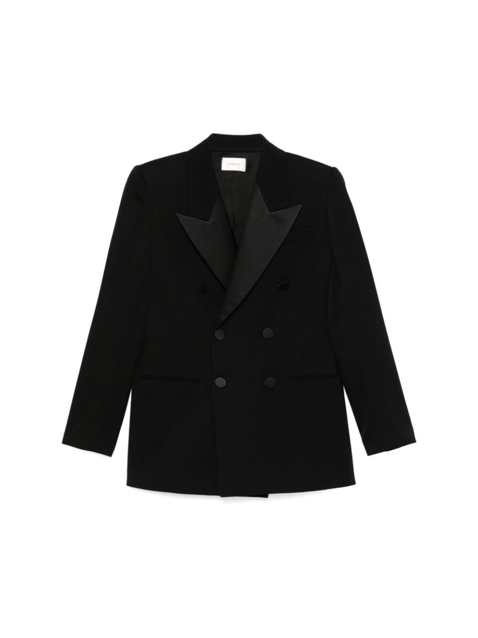 Saint Laurent Paris | 생로랑 FW24 Jacket Saint Laurent 797220 Y7E63 1000 BLACK