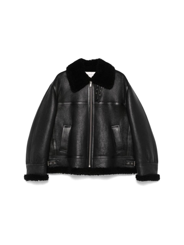 생로랑 FW24 Outerwear Saint Laurent 800896 YCOW2 1010 BLACK