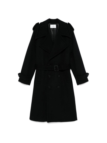 생로랑 FW24 Coat Saint Laurent 790847 Y1J37 1000 BLACK