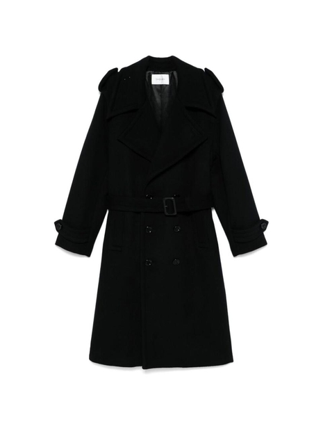 생로랑 FW24 Coat Saint Laurent 790847 Y1J37 1000 BLACK