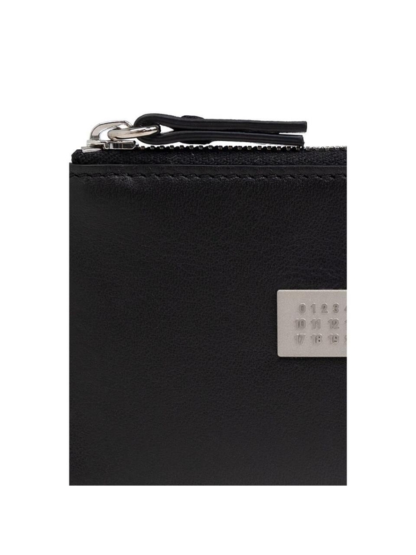 MM6 SS25 Wallet Mm6 P7258 SA5UI0016 T8013 BLACK