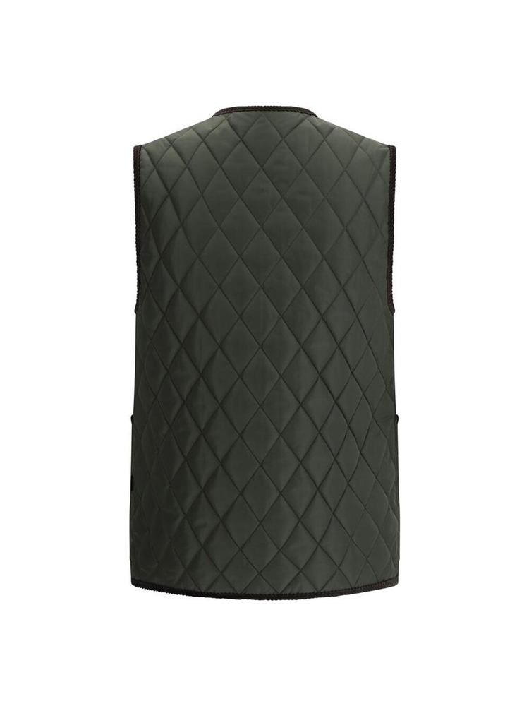 버버리 SS25 Outwear Waistcoat Burberry 8100839 SP25-MW-TA C1748 GREEN