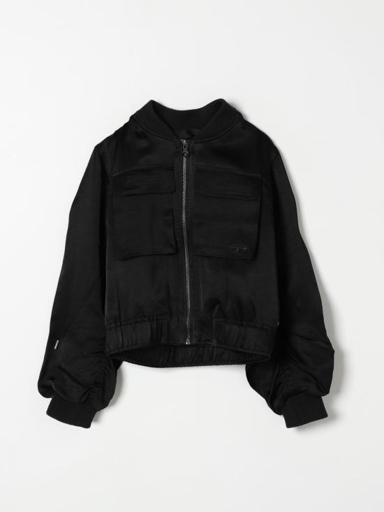 [해외배송] 24FW  키즈  디젤 캐주얼 자켓 J01950KXBMX K900 Black