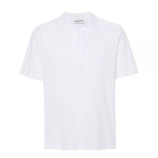 24SS 랑방 폴로 티셔츠 RMPL0011J011 01 White