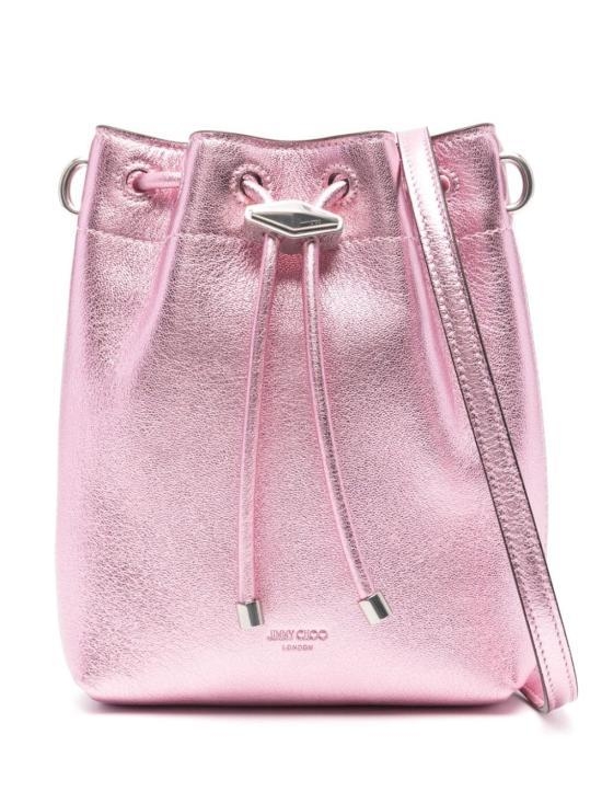 [해외배송] 24FW 지미추 토트백 BONBONBCKTN SMN PINK