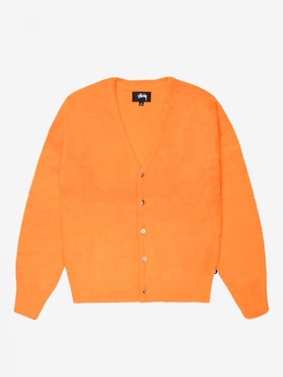 [해외배송] 24SS 스투시 가디건 117094 2538 RED ORANGE