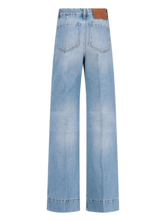 [해외배송] 25SS 빅토리아 베컴 데님 팬츠 1125DJE005218M PALE BLUE WASH