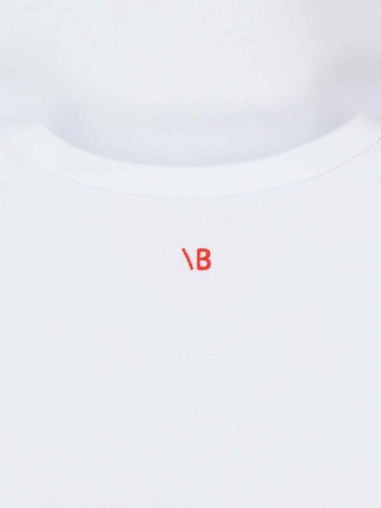 [해외배송] 25SS 빅토리아 베컴 반팔 티셔츠 1125JTS006356A WHITE INOFFENSIVELY EXPENSIVE