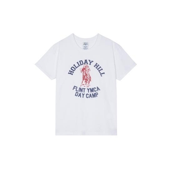 24SS 와일드 동키 반팔 티셔츠 T HOLIDAY White