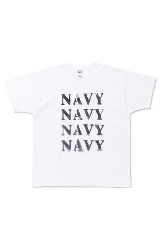 24SS 와일드 동키 반팔 티셔츠 T NAVY Free WHITE