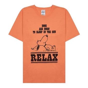 24SS 와일드 동키 반팔 티셔츠 T RELAX Free