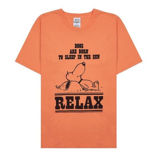 24SS 와일드 동키 반팔 티셔츠 T RELAX Free