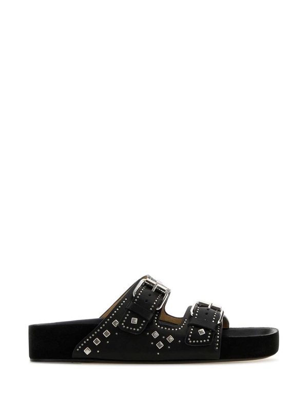 이자벨마랑 SS25 ISABEL MARANT SLIPPERS SD0118FAC1B04S 01BK Black