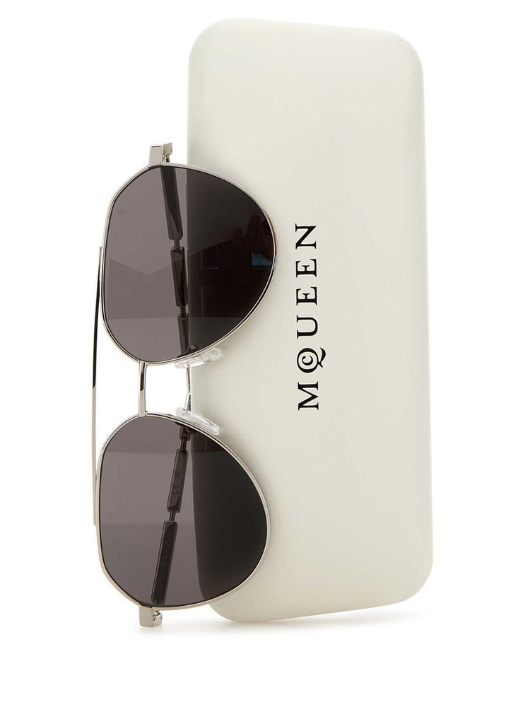 알렉산더 맥퀸 FW24 ALEXANDER MCQUEEN SUNGLASSES 810719I3330 1030 Silver