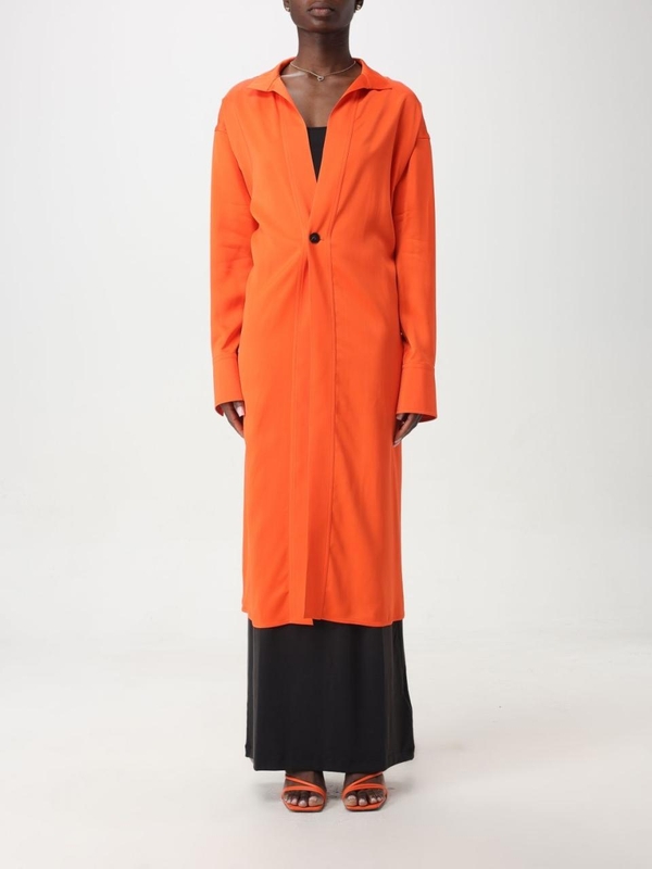 페라가모 SS24 Ferragamo Womens Coat 13C950 771404 005 Orange