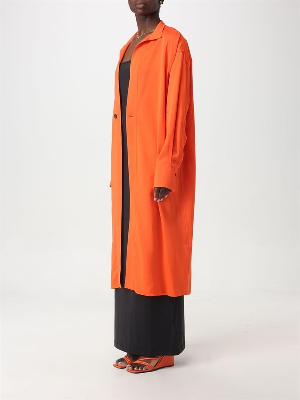 페라가모 SS24 Ferragamo Womens Coat 13C950 771404 005 Orange