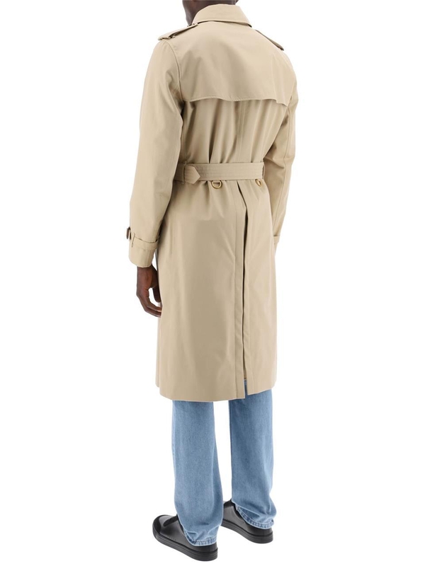 버버리 SS25 long heritage kensington trench coat 8079385 HONEY