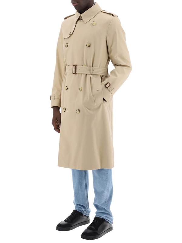 버버리 SS25 long heritage kensington trench coat 8079385 HONEY