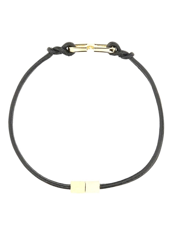 발렌티노 가라바니 SS24 VLOGO SIGNATURE BRACELET 4Y2J0R52RMP_0NO BLACK