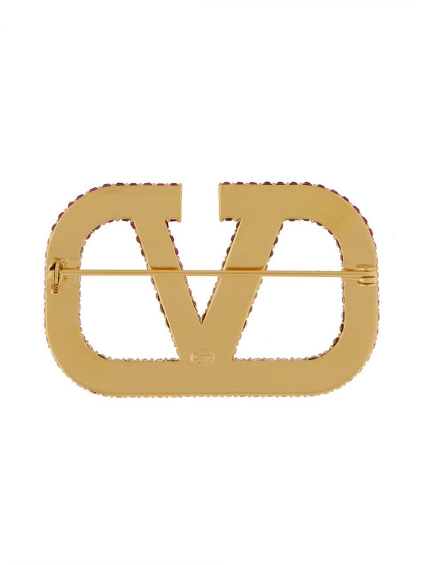 발렌티노 가라바니 SS24 VLOGO SIGNATURE PIN 4W2J0V25YCW_ZZ6 GOLD