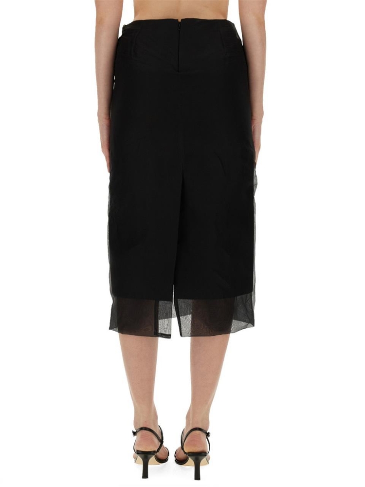 스포트막스 SS24 SKIRT ACETI1234 2412101193600_574008 BLACK