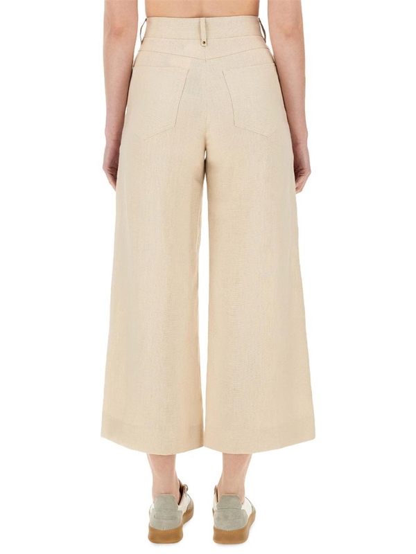 S 막스마라 SS24 PANTS LAPO 2419131033600_385004 BEIGE