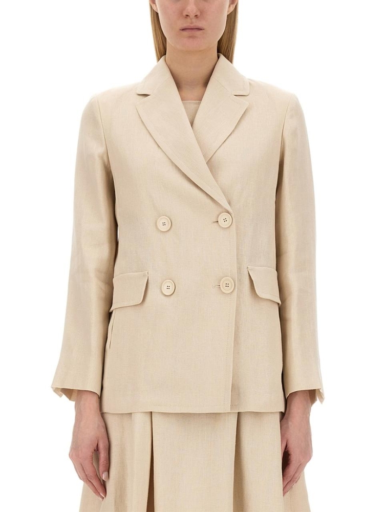 S 막스마라 SS24 LAURA JACKET 2419041093600_385004 BEIGE