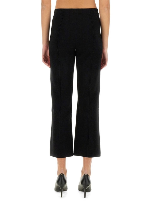 띠어리 SS25 FLARE PANT M1116709_001 BLACK