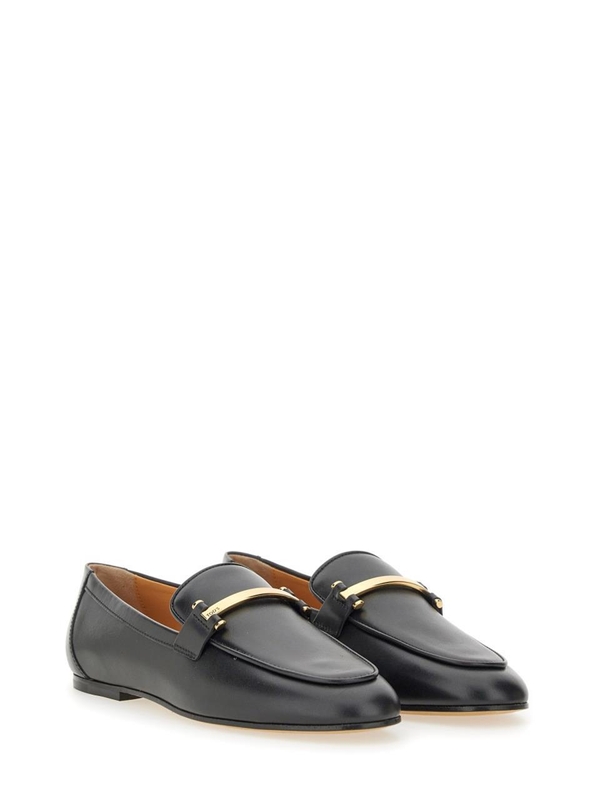 토즈 SS25 LEATHER LOAFER XXW79A0JE50_SMXB999 BLACK