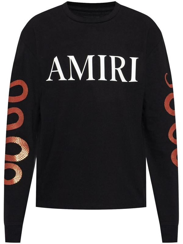 아미리 SS25 Amiri  T-shirts and Polos Black AMJYTE1156BLACK Black