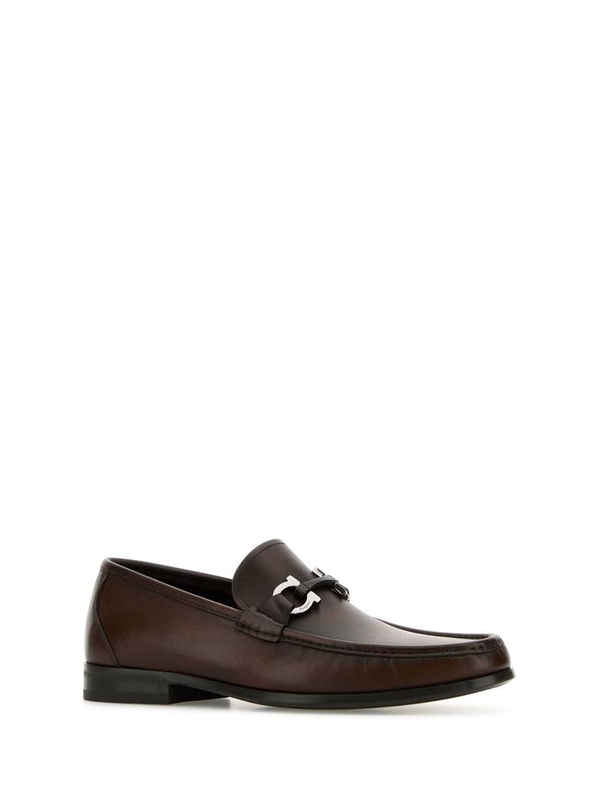 페라가모 SS25 SALVATORE FERRAGAMO LOAFERS 0294577787872E MIDHICTMOR Brown