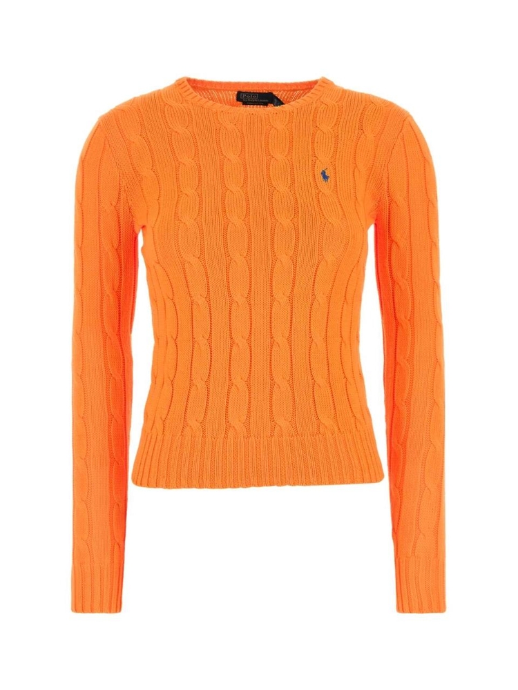 폴로 랄프로렌 SS24 POLO RALPH LAUREN KNITWEAR 211891640 008 Orange