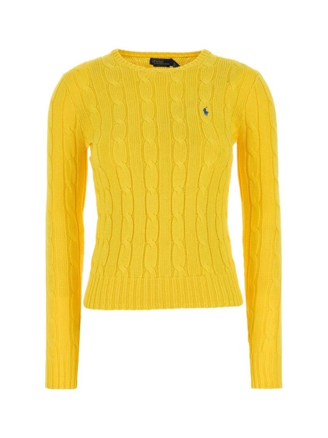 폴로 랄프로렌 SS24 POLO RALPH LAUREN KNITWEAR 211891640 007 Yellow