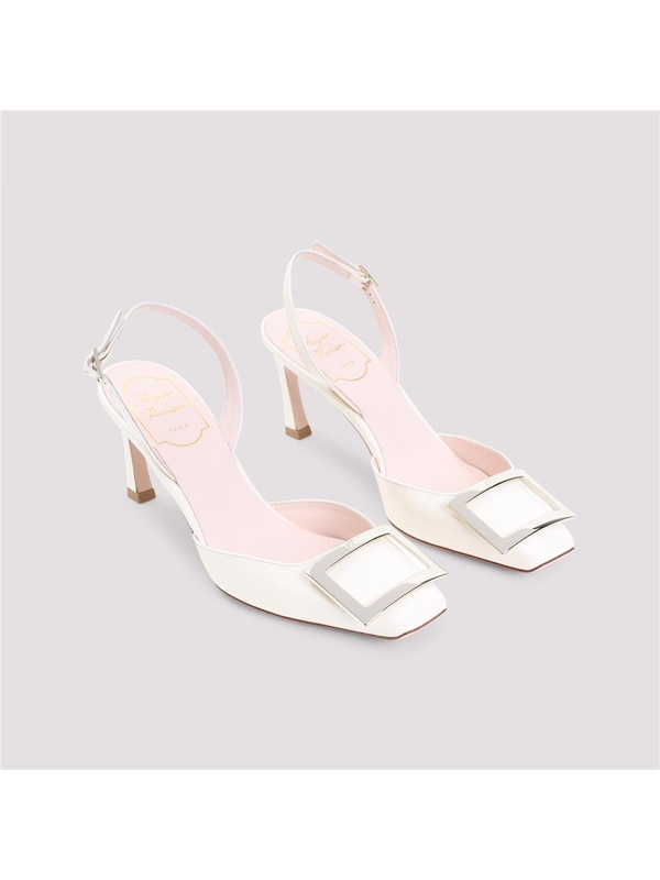 로저비비에 SS25 Roger Vivier Trompette Metal Pumps RVW40037740D1P Nude & Neutrals