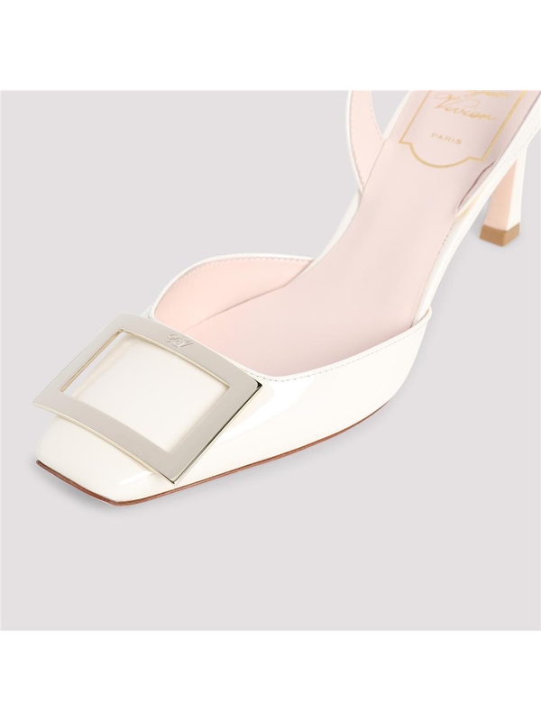 로저비비에 SS25 Roger Vivier Trompette Metal Pumps RVW40037740D1P Nude & Neutrals