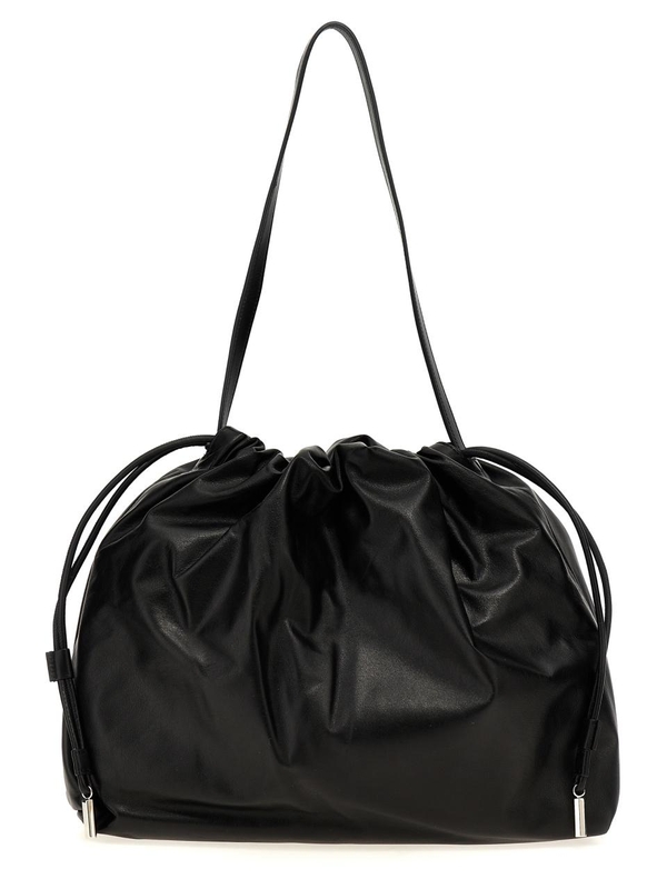 더 로우 FW24 Angy Hobo shoulder bag W1666L100BLPL Black  