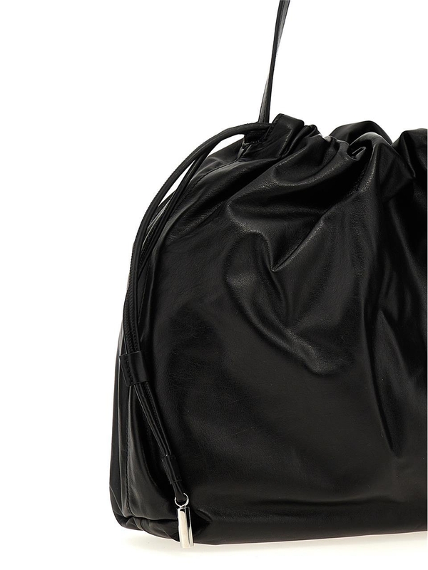 더 로우 FW24 Angy Hobo shoulder bag W1666L100BLPL Black  