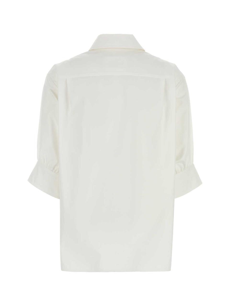 질샌더 SS25 JIL SANDER SHIRTS J02DL0241J45002 100 White