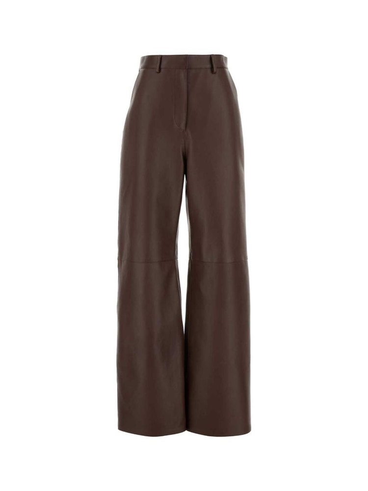 로에베 SS25 LOEWE TROUSERS S359Y54L61 CHOCOLATEBROWN Brown