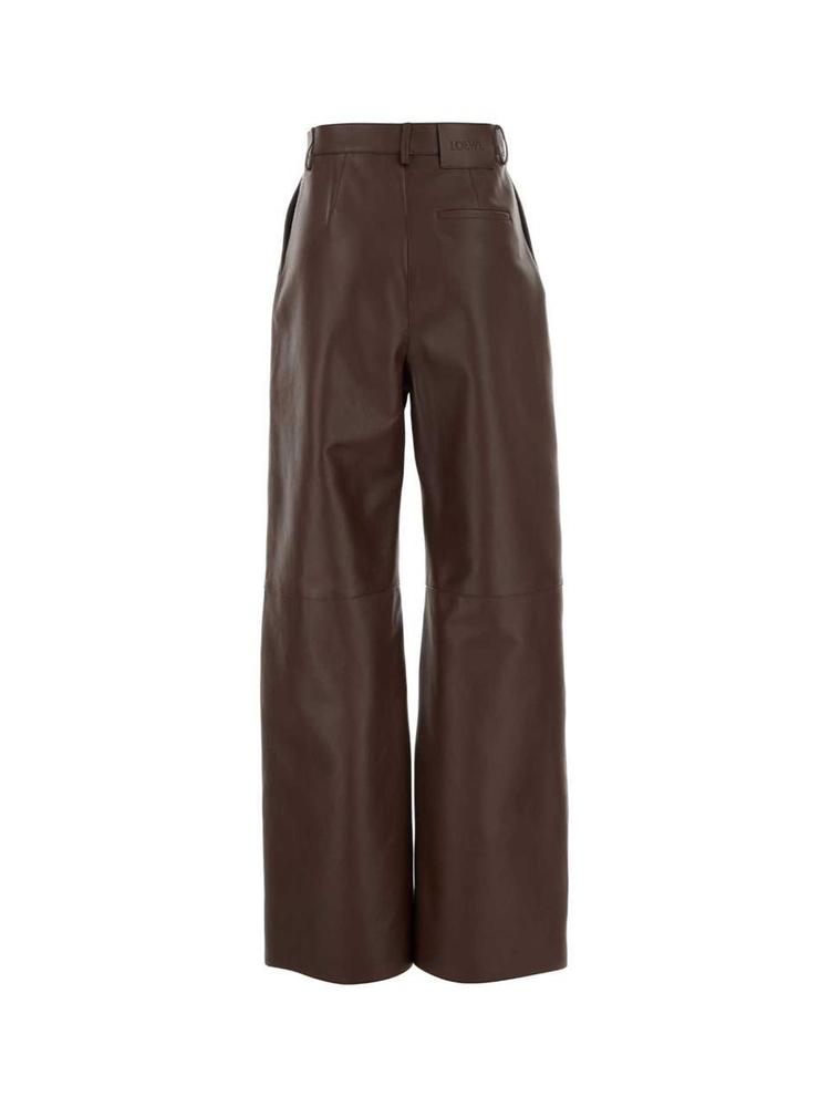 로에베 SS25 LOEWE TROUSERS S359Y54L61 CHOCOLATEBROWN Brown