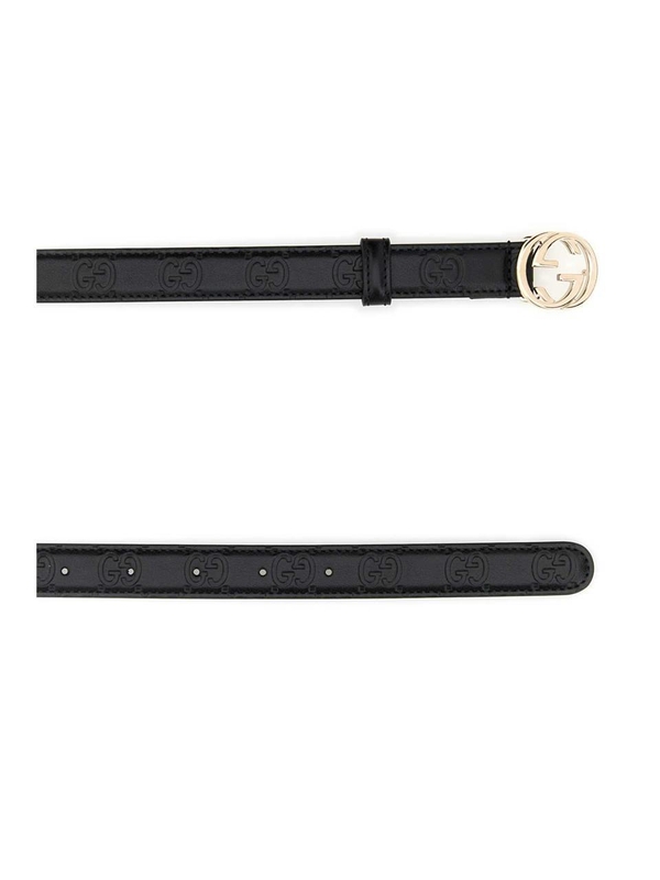 구찌 SS25 GUCCI BELTS 813005AAD5L 1000 Black