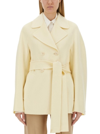 스포트막스 SS24 BELTED COAT 2412081021600_721008 IVORY