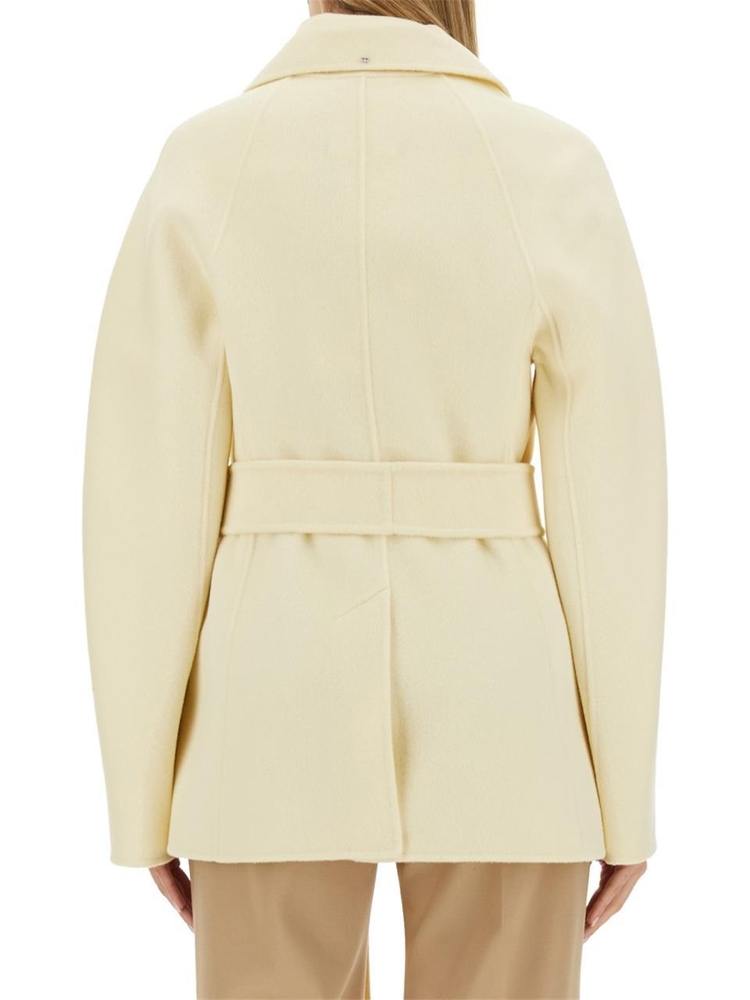 스포트막스 SS24 BELTED COAT 2412081021600_721008 IVORY