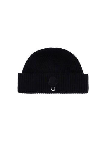 몽클레르 FW24 moncler x willow smith wool beanie hat 3B000 04 M1131 BLACK