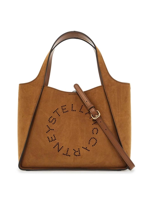 스텔라 매카트니 SS25 mccartney  stella mccartney logo tote bag 513860 WP0507 BRANDY